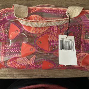 Vera Bradley Bag & Flip Flop Set (Size 7-8)